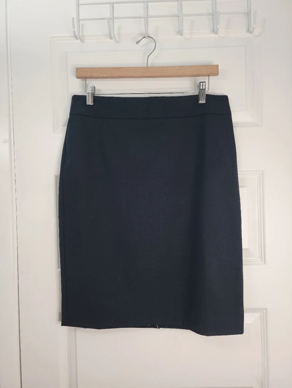 Ann Taylor Navy Pencil Skirt Size 8